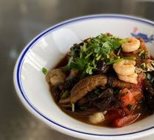 Shrimp and Eel Stir-fry