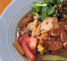 Shrimp and Eel Stir-fry