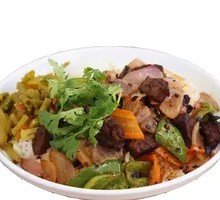Onion Stir-Fried Beef Rice Bowl