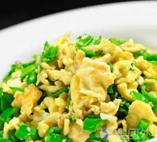 Egg with Green Pepper