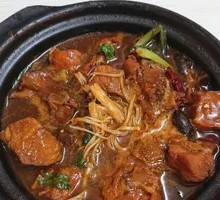 Braised Pork Rib Rice