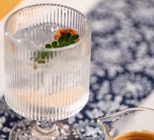 Plum Sparkling Americano