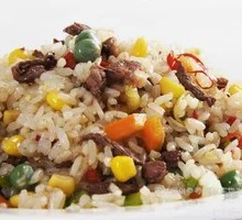 Beef and Egg Fried Rice