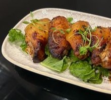 Maple Mustard Glazed Chicken Wings