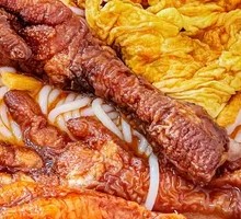 Spicy Chicken Feet with Rice Noodles