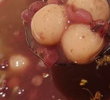 Osmanthus Red Bean Soup