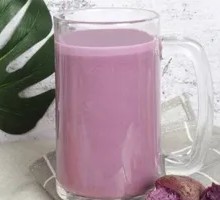 Purple Sweet Potato Milk Dessert