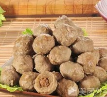 Beef Meatballs with Filling