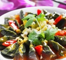 Spicy Chopped Pepper Century Egg