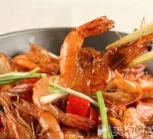 Dry Pot Prawns