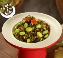 Snow Cabbage and Green Beans