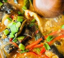 Hooked Fish with Cucumber Stew