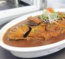 Braised Large Flatfish