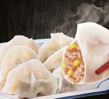 Fresh Corn and Pork Dumplings