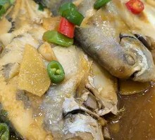 Braised Spanish Mackerel