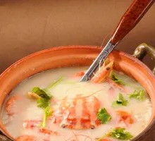Shrimp, Scallop, and Crab Seafood Congee