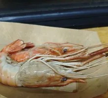 Steamed Drunk Shrimp