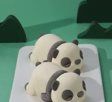 Peaceful Panda Cake