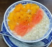 Mango Coconut Tofu Pudding