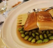 Sauce-Infused Black Hair Pork