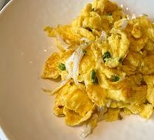 Silver Fish Fried with Eggs