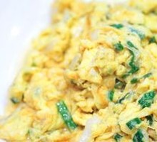 Silver Fish Fried with Eggs