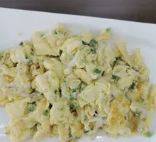 Silver Fish Fried with Eggs