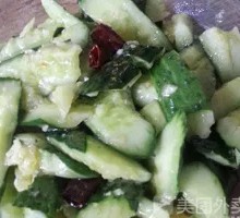 Garlic Cucumber Salad