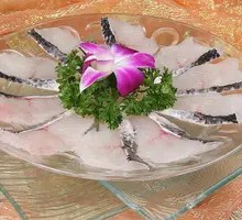 Black Fish Slices with Light Soy Sauce