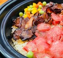 Cured Meat Congee Rice