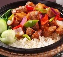 Beef and Potato Clay Pot Rice