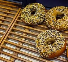 黑芝麻核桃贝果