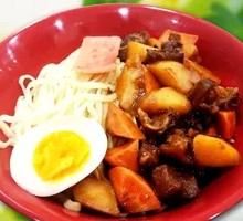 Potato and Beef Noodles