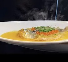 Ningbo Preserved Mustard Greens Steamed Yellow Croaker