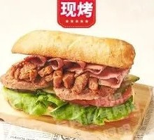 Demon Bull Sandwich (Sichuan-style Beef + Black Pepper Beef + Beef Patty + Cheese Slice)