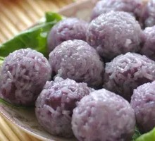 Purple Sweet Potato Sticky Rice