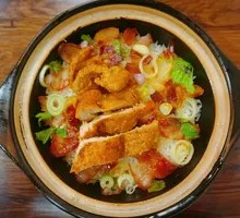 Sausage and Pork Belly Baozi Rice