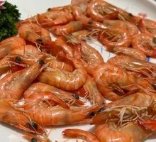 Boiled Shrimp in Salt Water