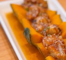 Steamed Spare Ribs with Chestnut Pumpkin