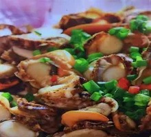 Spicy Garlic Scallops