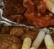 Sweet and Spicy Korean Fried Chicken