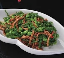 Green Pepper and Soybean Shredded Pork