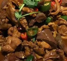 Spicy Duck Blood and Free-range Chicken