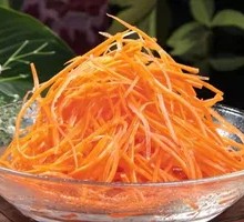 Crisp Carrot Strips