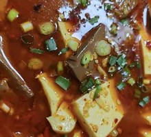 Duck Blood and Tofu Stew