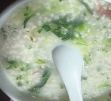 Mushroom Vegetable Rice Porridge