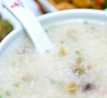 Century Egg and Pork Porridge