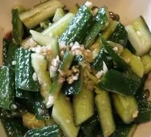 Garlic Cucumber Salad