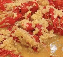 Garlic-Flavored Lobster