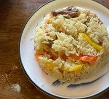 Hand-grabbed Lamb Rice